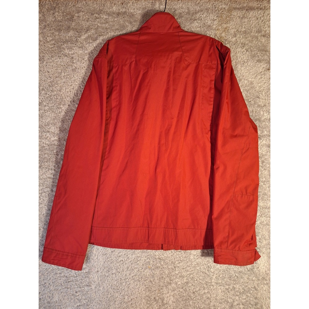 Marc New York Andrew Marc Red Full Zip Snap Field Jacket Mens L Utility Spring - Picture 2 of 15